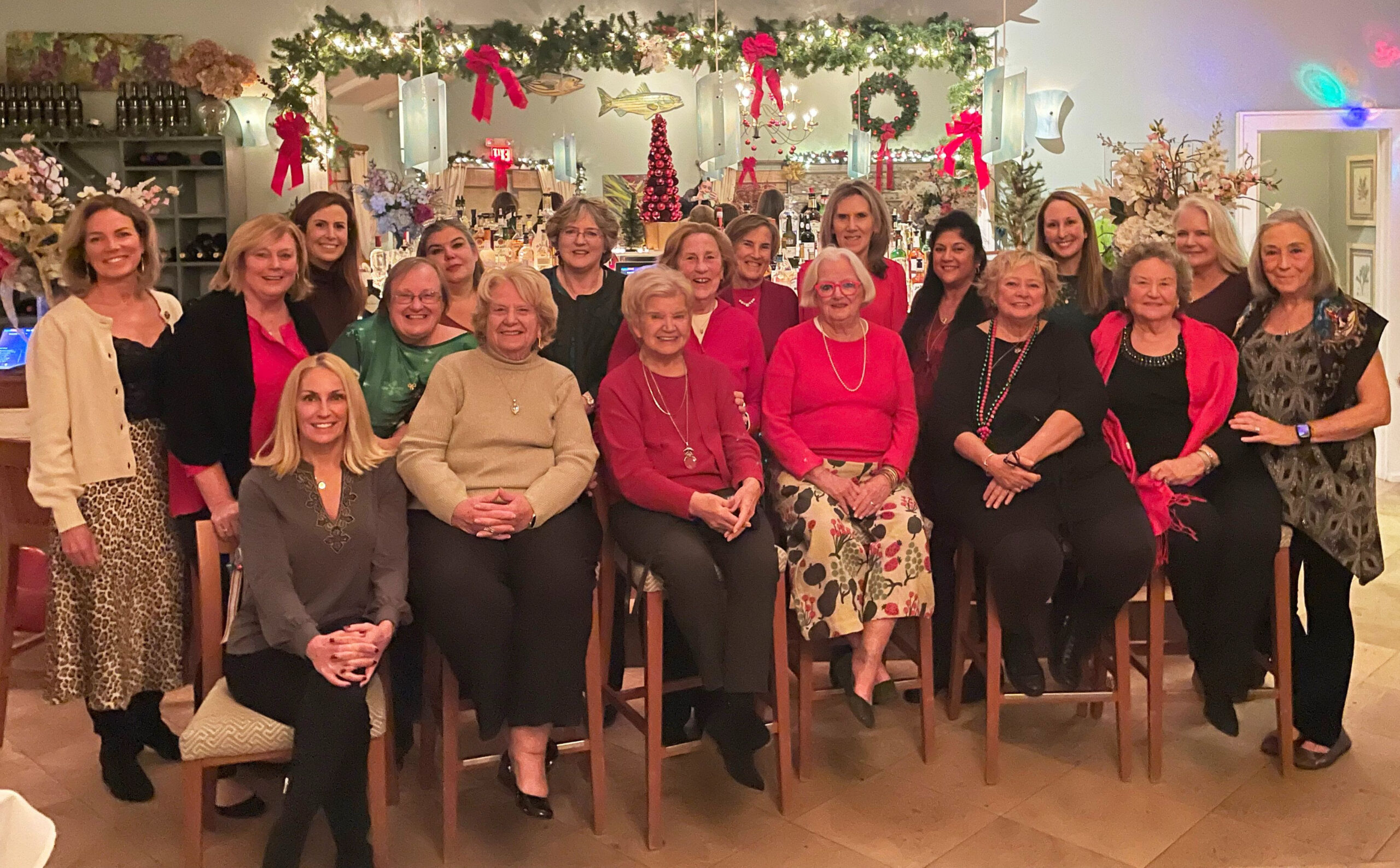 The Coalition for Women's Cancers and Lucia's Angels hosted a volunteer appreciation dinner last month at  the Plaza Café. Volunteers help at numerous events throughout the year to raise money to support the two organizations that assist those affected by breast and other cancers.  COURTESY LUCIA'S ANGELS