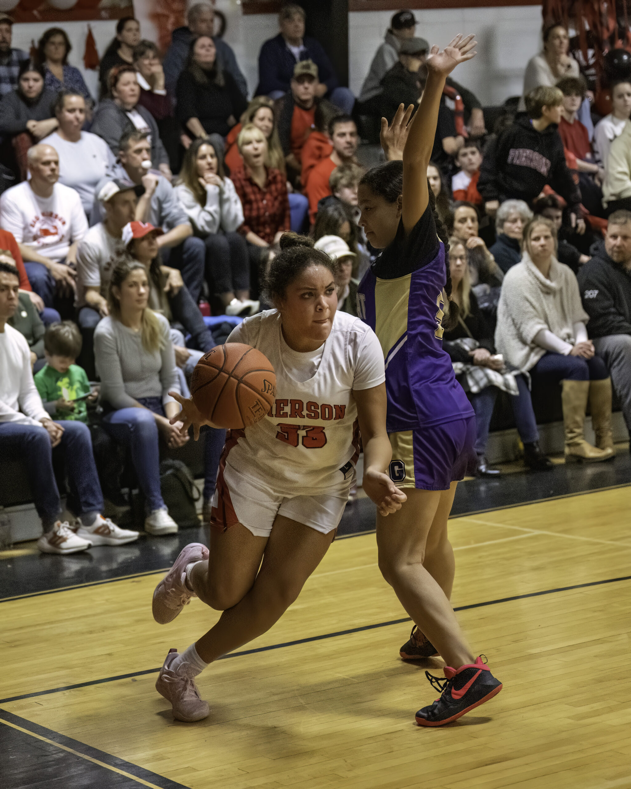 Pierson's Ani Bedini led the charge for the Whalers on Friday night.   MARIANNE BARNETT