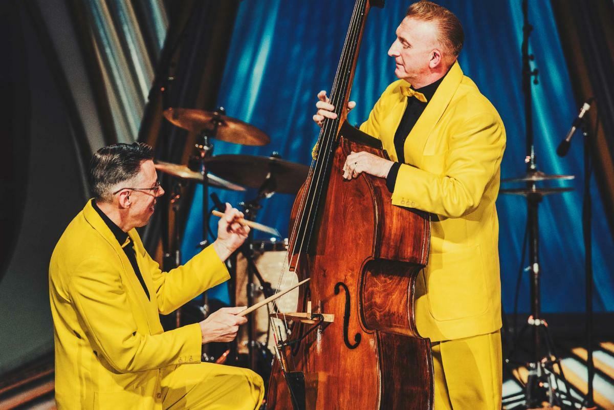 The Jive Aces perform at Suffolk Theater on March 3. COURTESY SUFFOLK THEATER