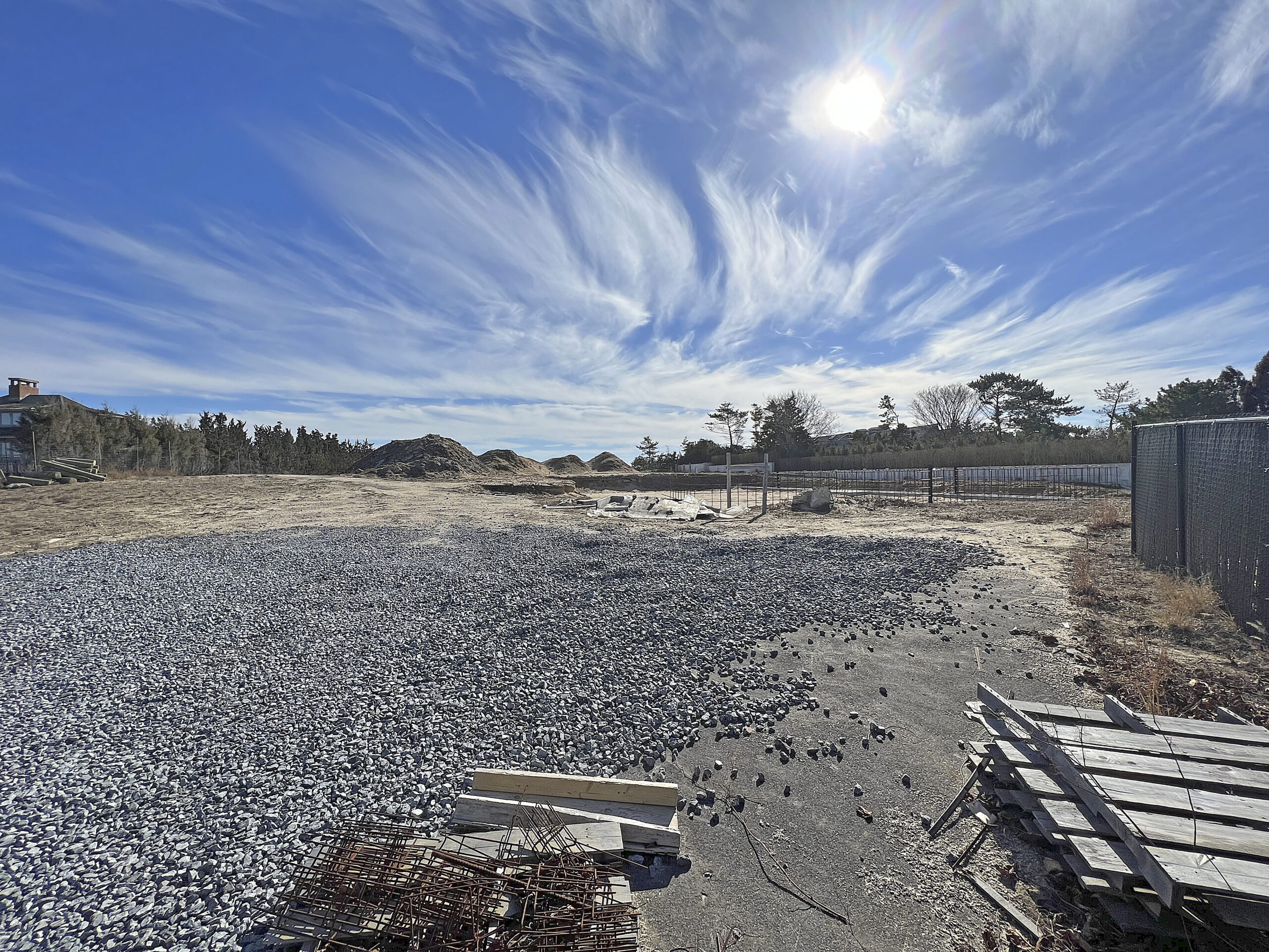 1116 Meadow Lane, Southampton Village, where a new oceanfront home is coming.