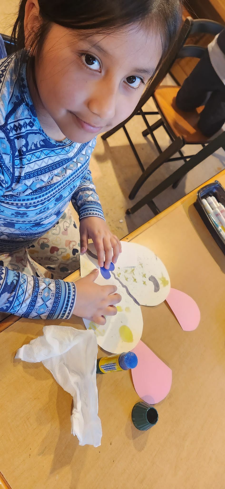 Participants in the Bridgehampton Child Care and Recreational Center's after school program made Valentines for the residents at the Hamptons Center for Rehabilitation and Nursing in Southampton, which were delivered on February 14. The project is part of the center's ongoing community outreach and community service training. COURTESY BRIDGEHAMPTON CHILD CARE AND RECREATIONAL CENTER