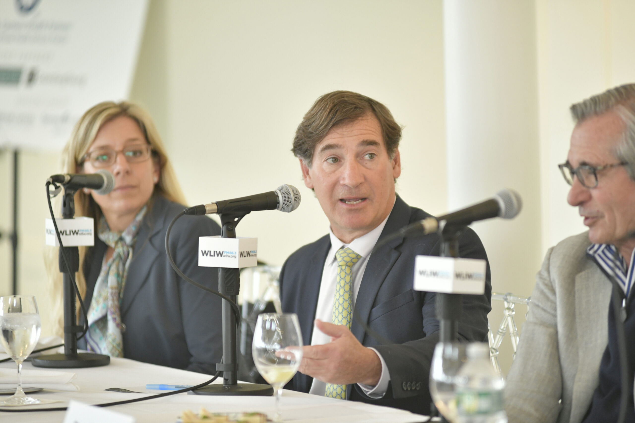 Executive Managing Director at Brown Harris Stevens, panelist Philip O'Connell at the Express Sessions event.  DANA SHAW