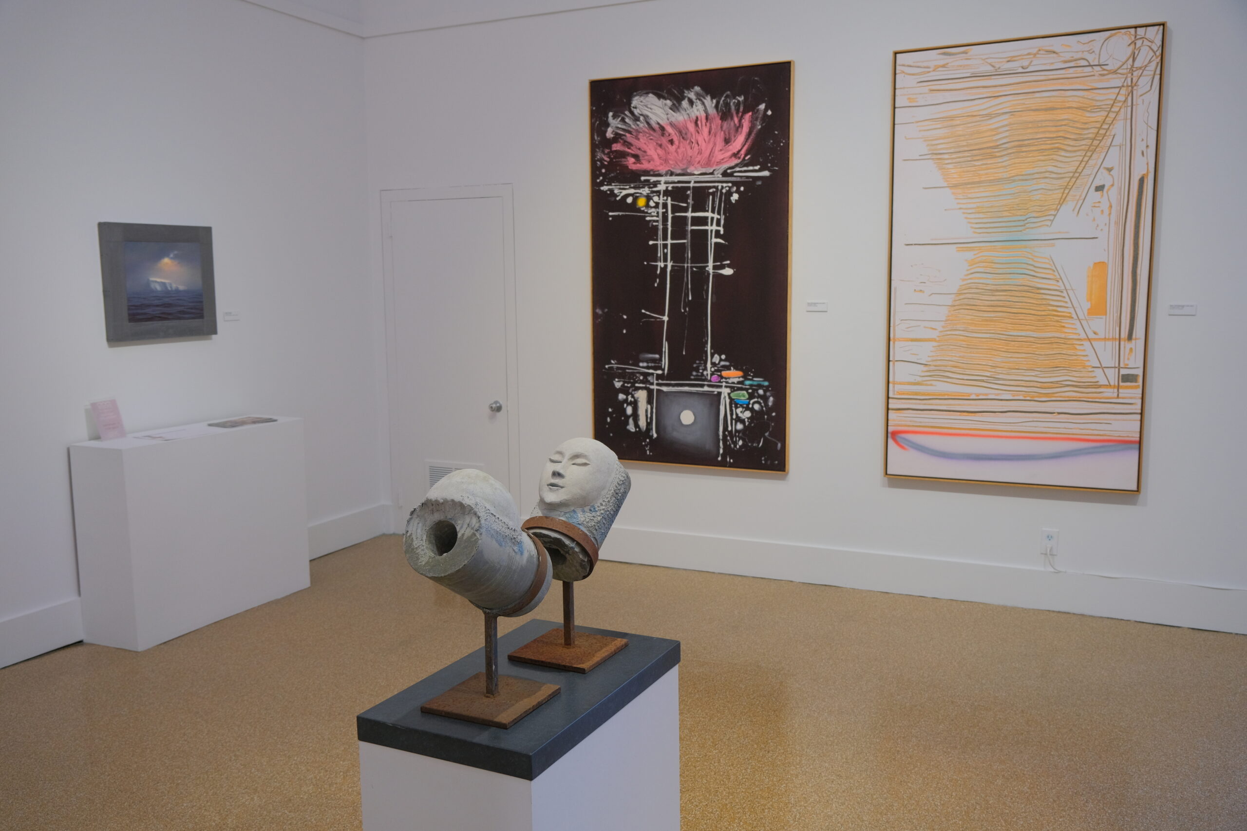 Installation view of 