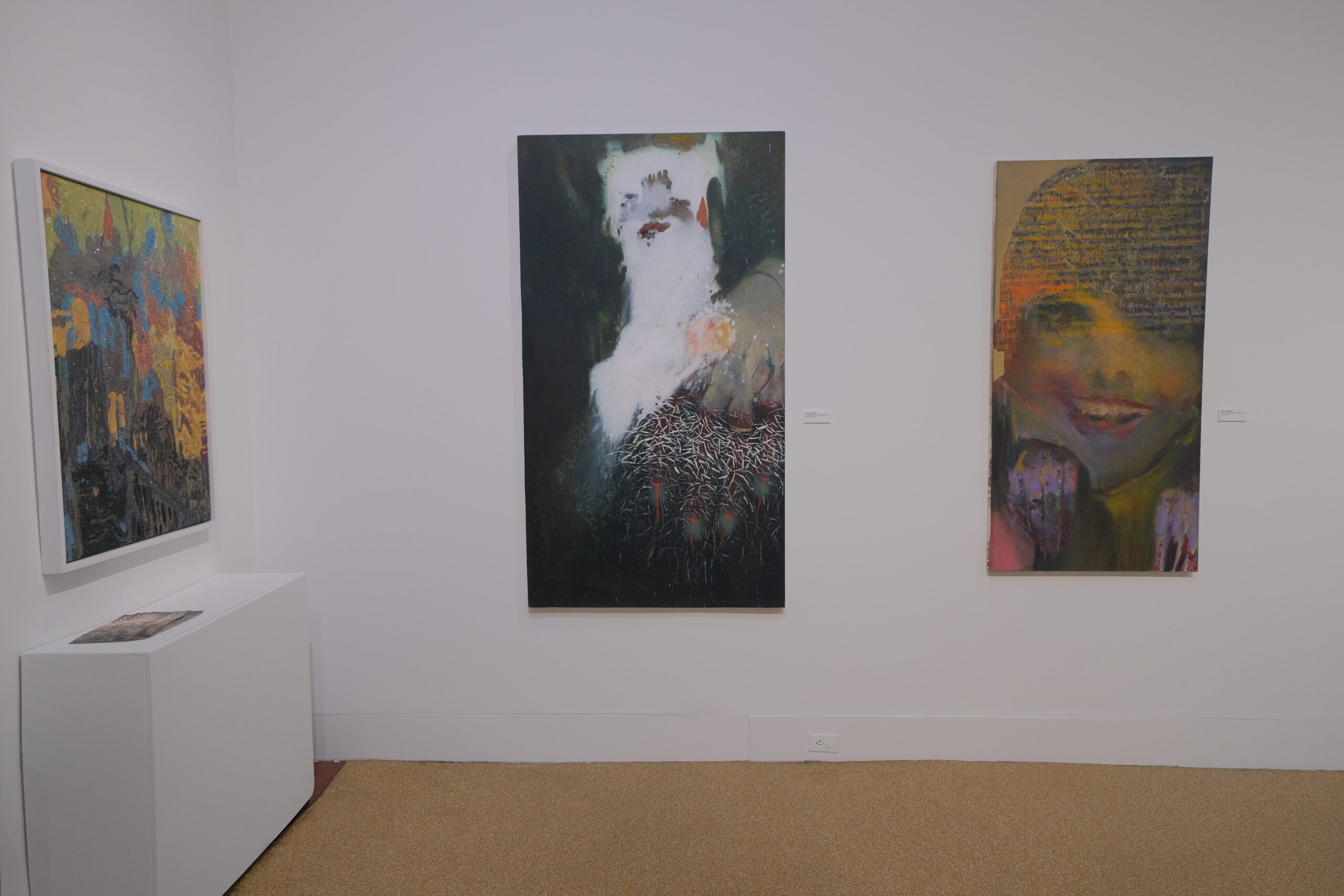 Installation view of 