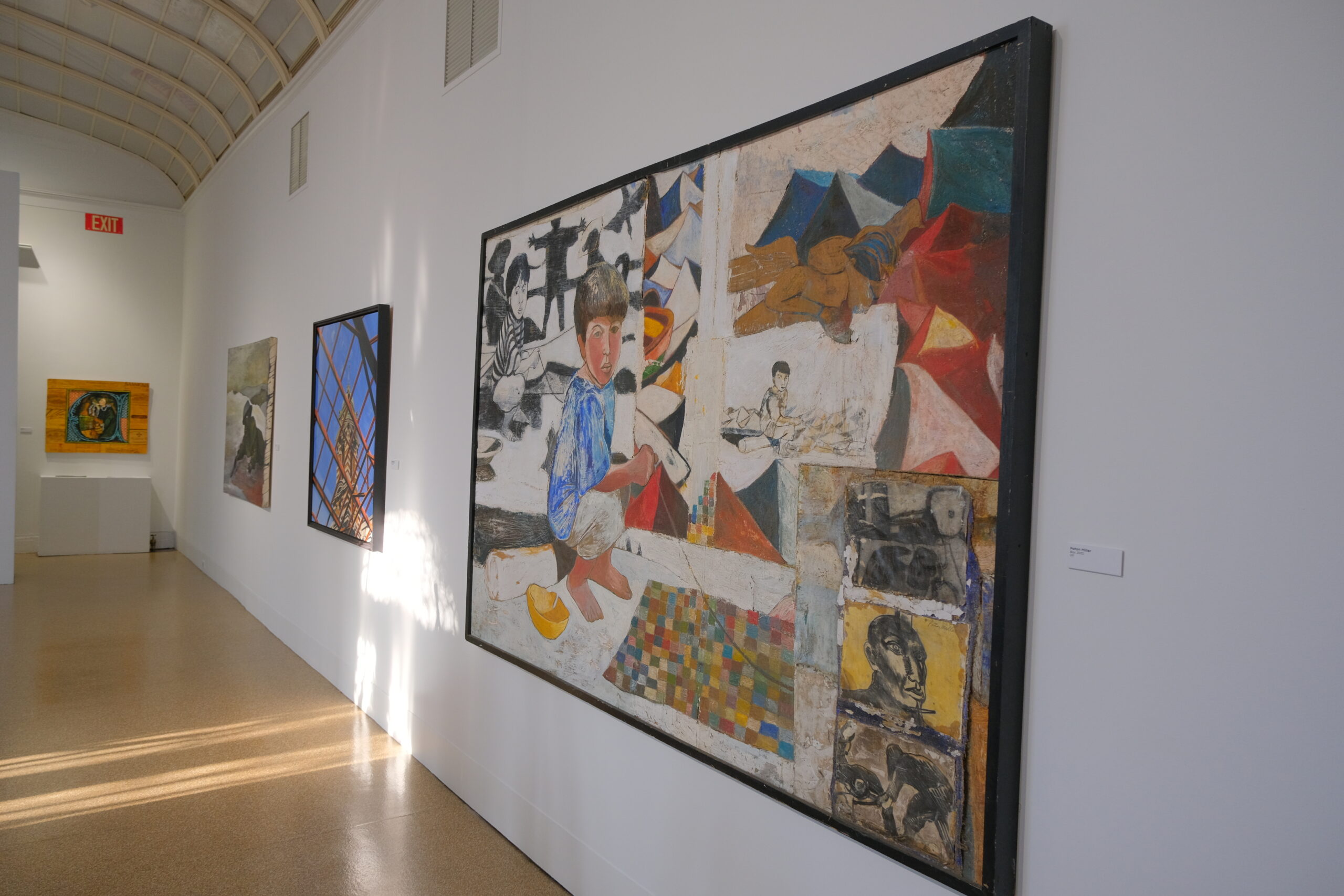 Installation view of 