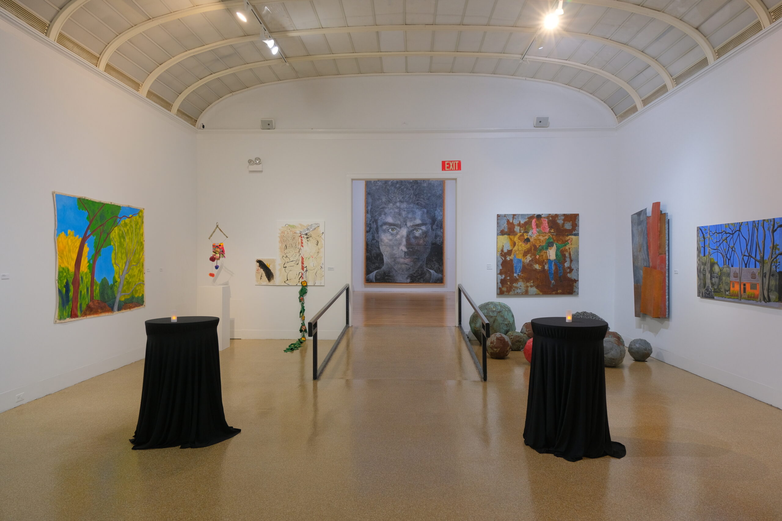 Installation view of 