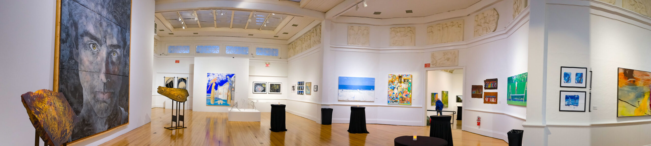 Installation view of 