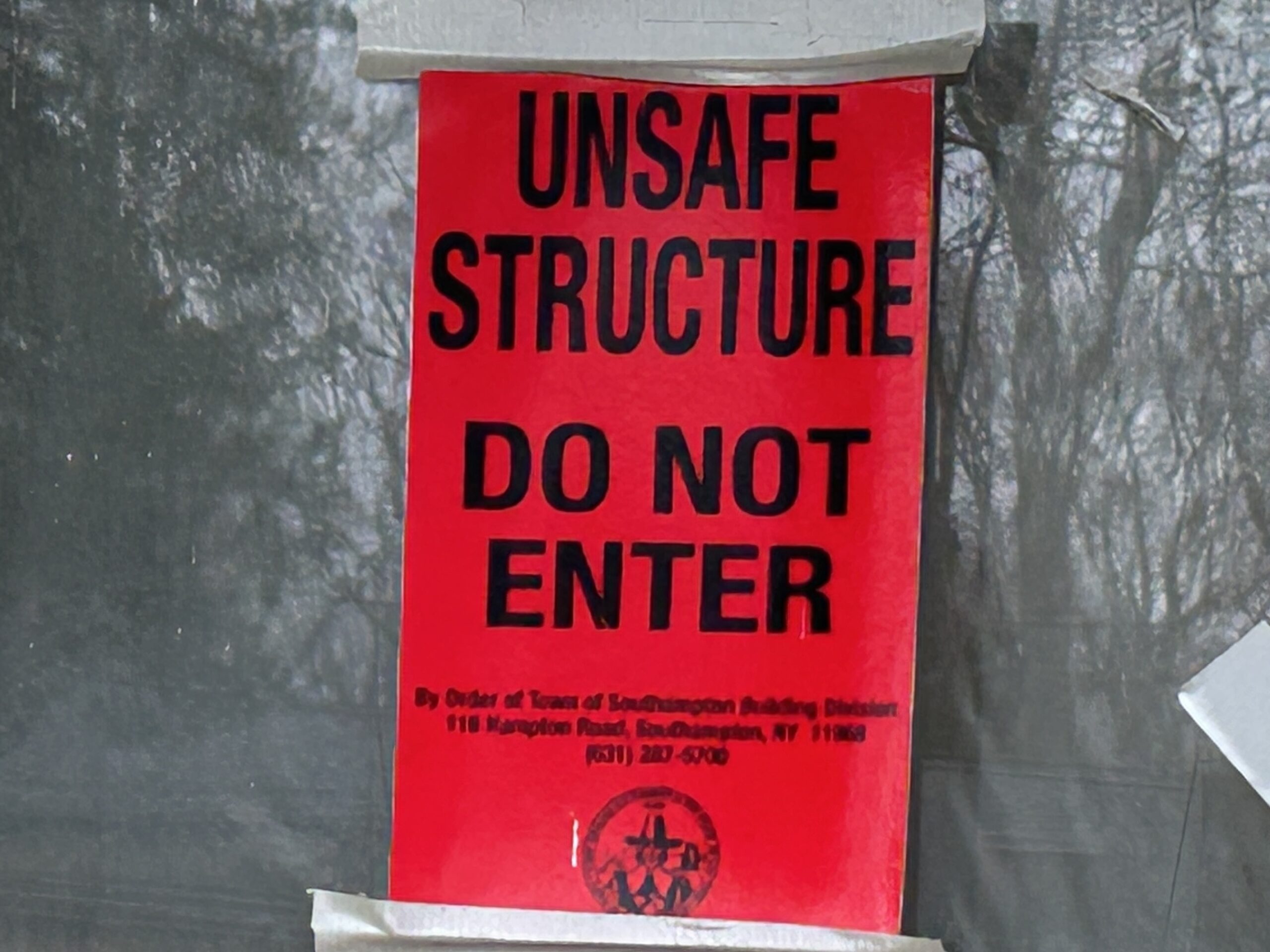 Houses left vacant begin to deteriorate and can become a  public safety threat.   KITTY MERRILL