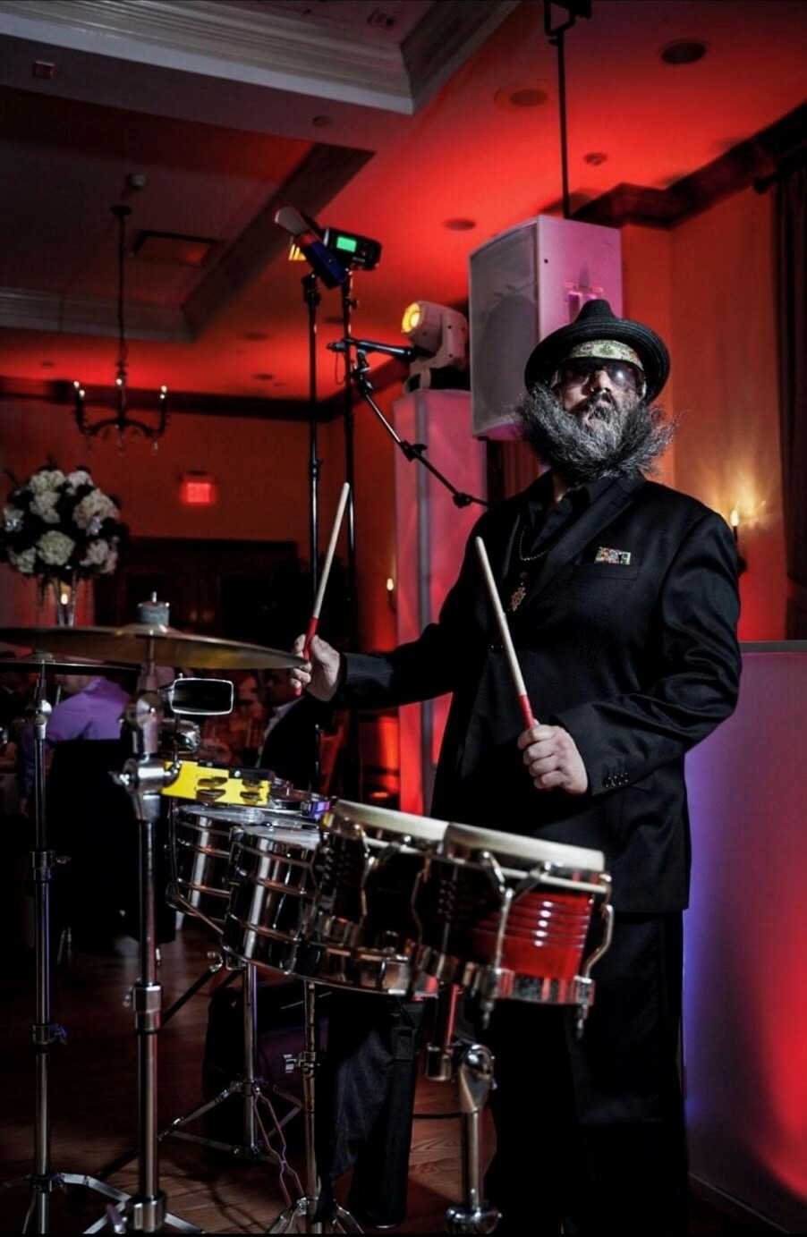 Percussionist Bopa King Carré. COURTESY BAY STREET THEATER