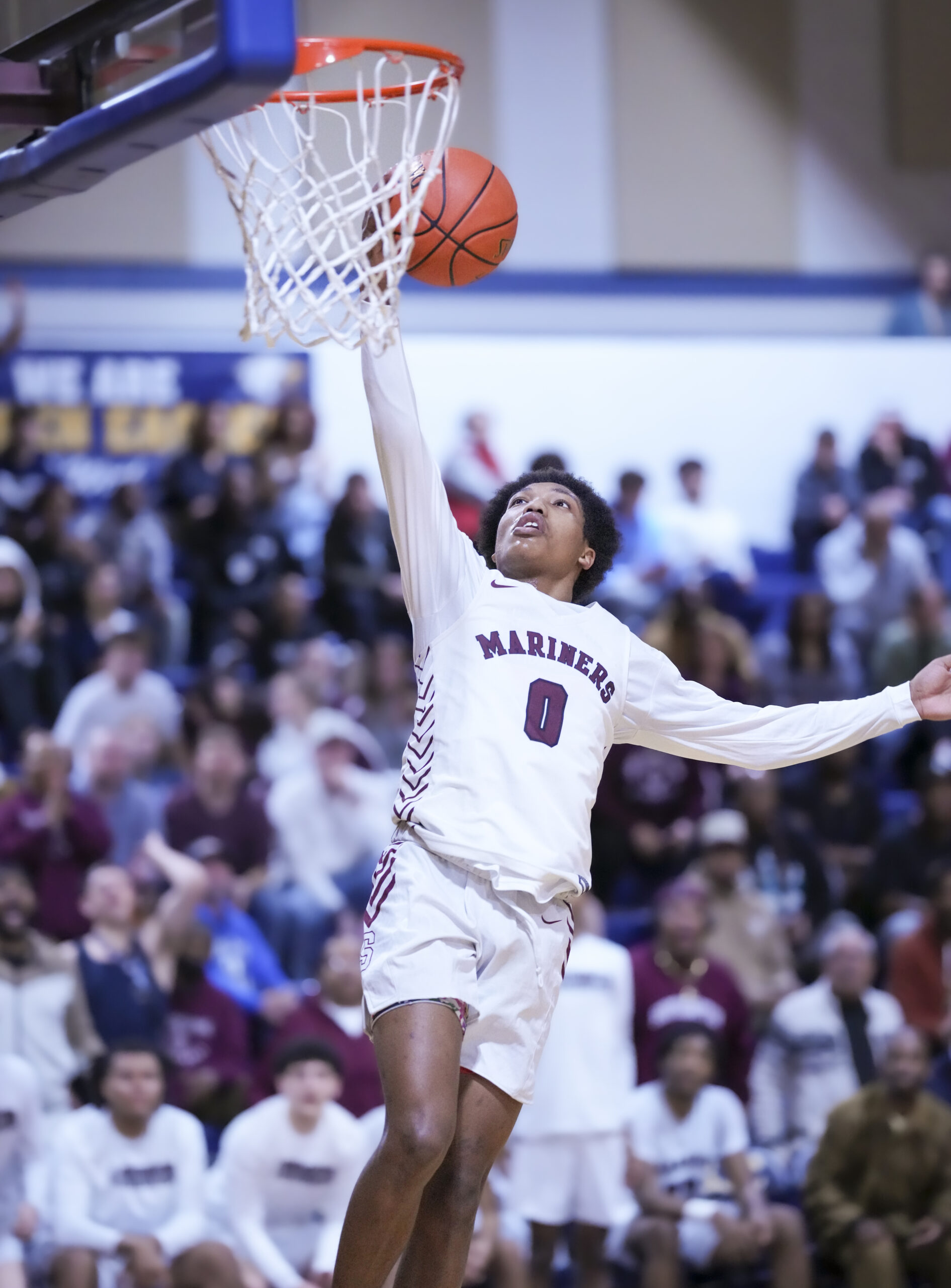 Sophomore Naevon Williams scored a game-high 24 points leading the Mariners to another county championship.