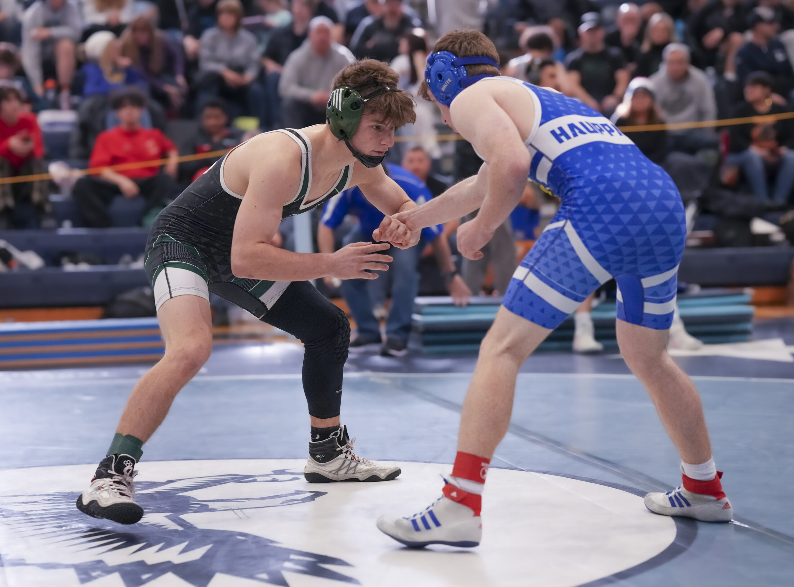 Westhampton Beach junior Bobby Stabile placed second at 132 pounds on Saturday. RON ESPOSITO