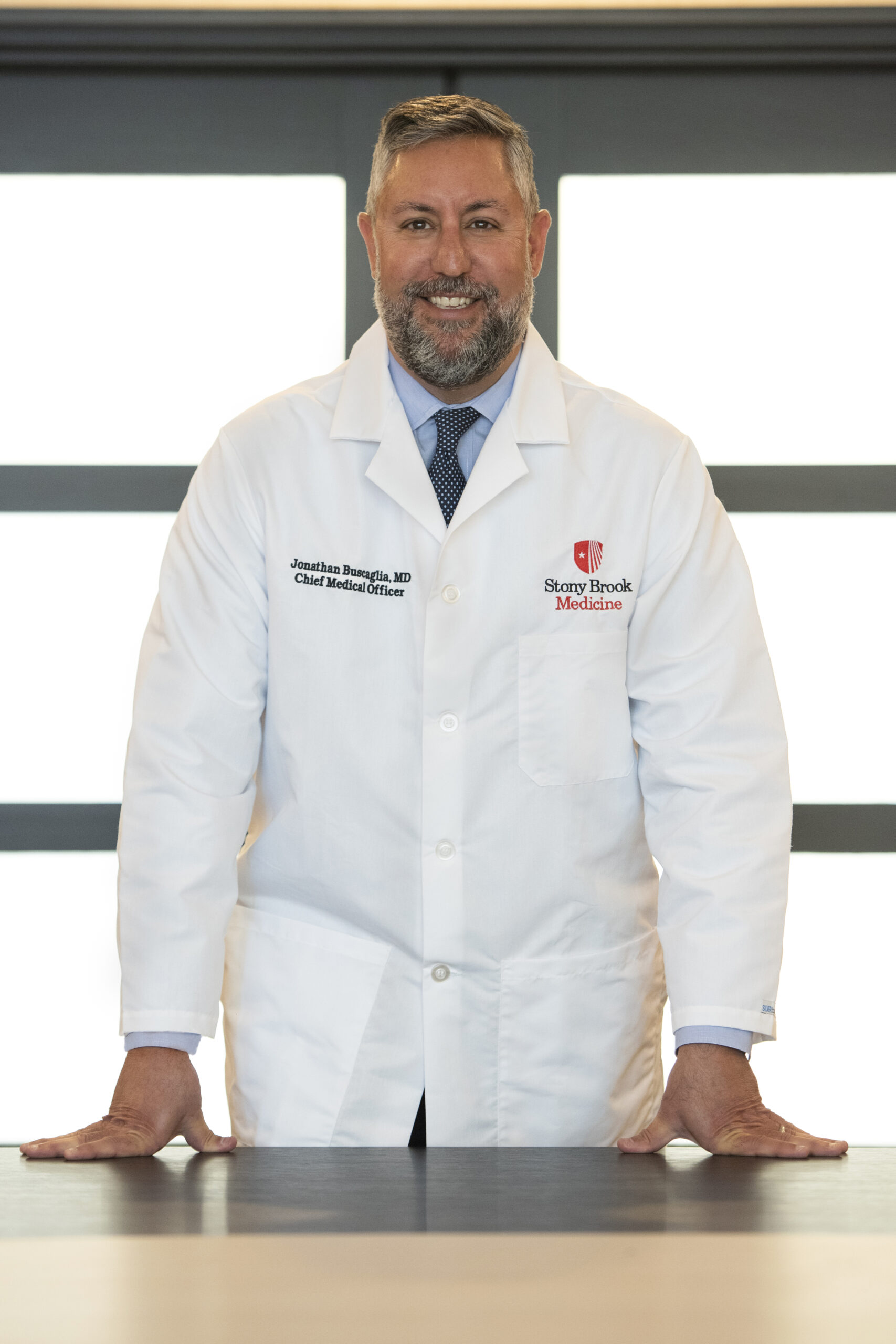Dr. Jonathan Buscaglia, Chief Medical Officer for Stony Brook University Hospital. COURTESY STONY BROOK UNIVERSITY