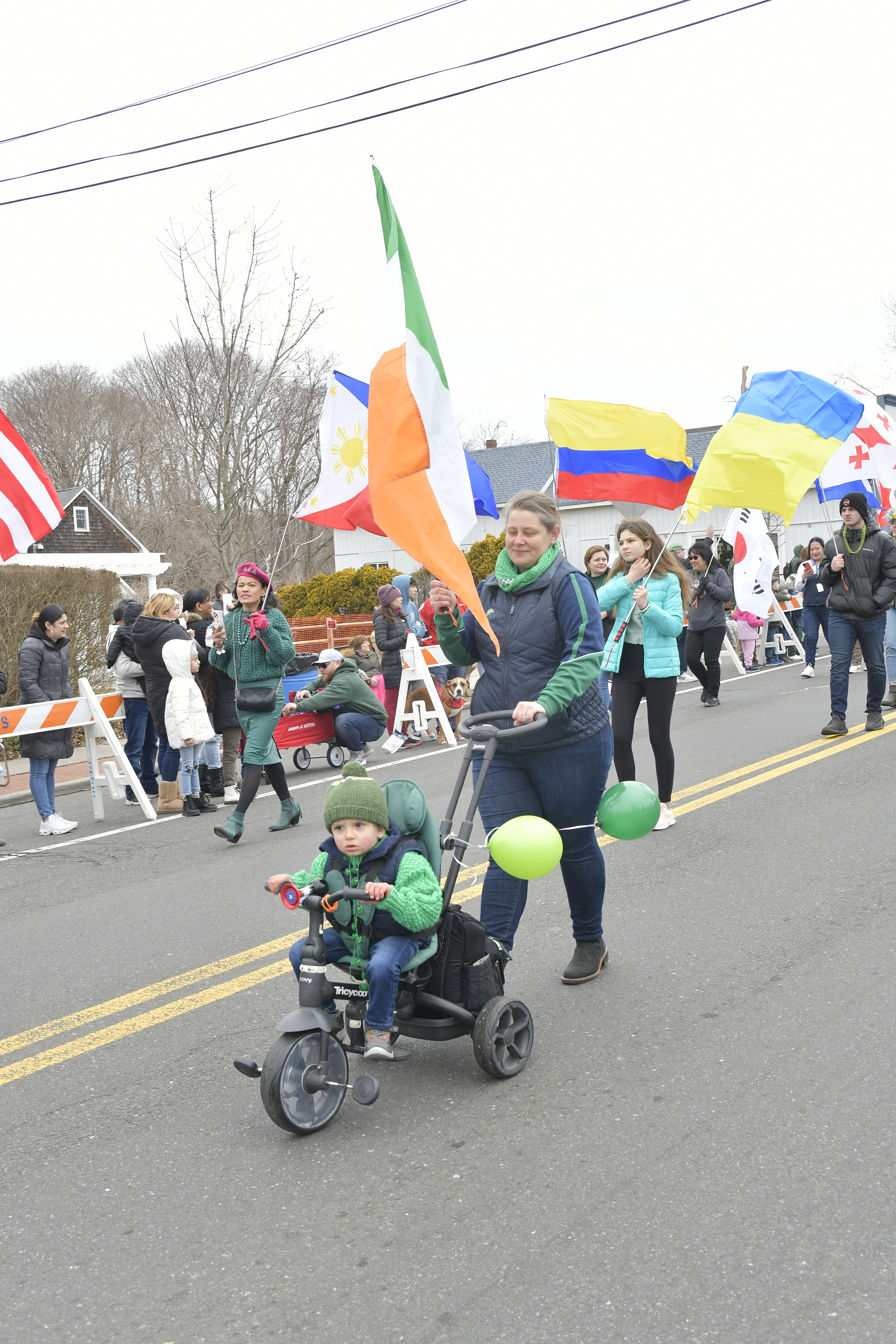 The Hampton Bays St. Patrick's Day Parade on Saturday.