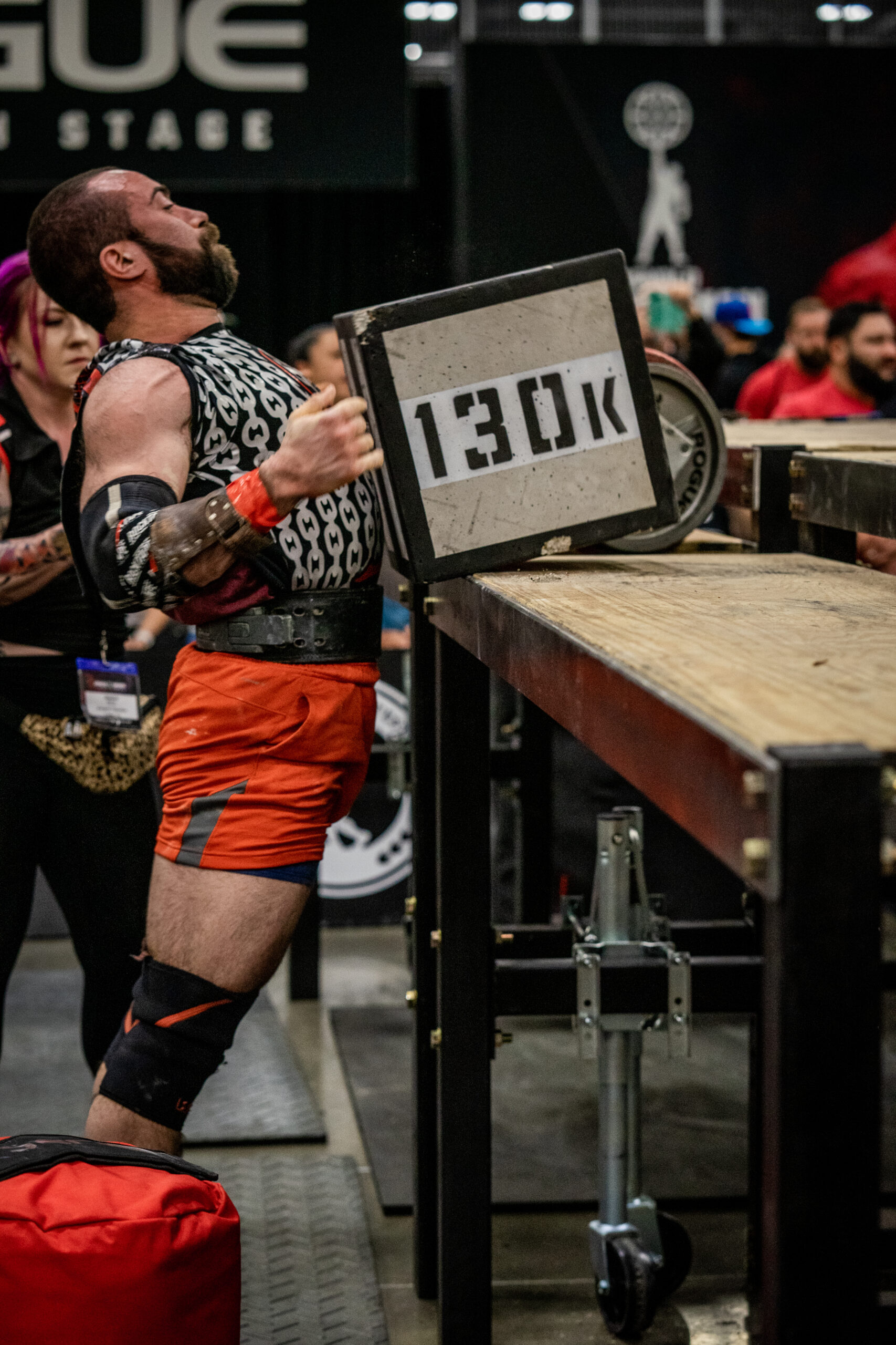 Cristian Candemir competing in the odd object load at the 2023 World Amateur Strongman earlier this month.   DEREK OWENS/OWENS EVENTS LLC