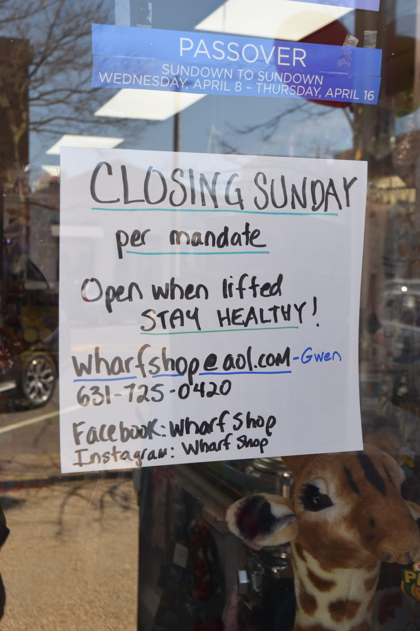 In March of 2020, businesses were forced to shut down due to COVID 19.