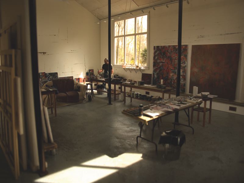 Ross Bloeckner studio by Joe Fig. 