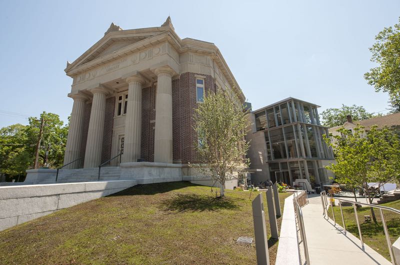 The John Jermain Memorial Library in Sag Harbor. Michael Heller photo