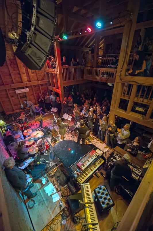 The Nancy Atlas Project received a standing ovation following a show at Levon Helm Studios in Woodstock on Saturday. 