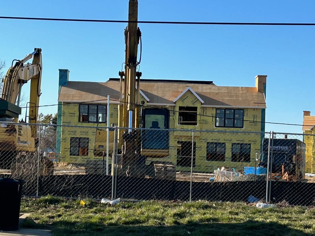 Approved in 2019, the Watermill Crossing townhomes project is progressing.    KITTY MERRILL