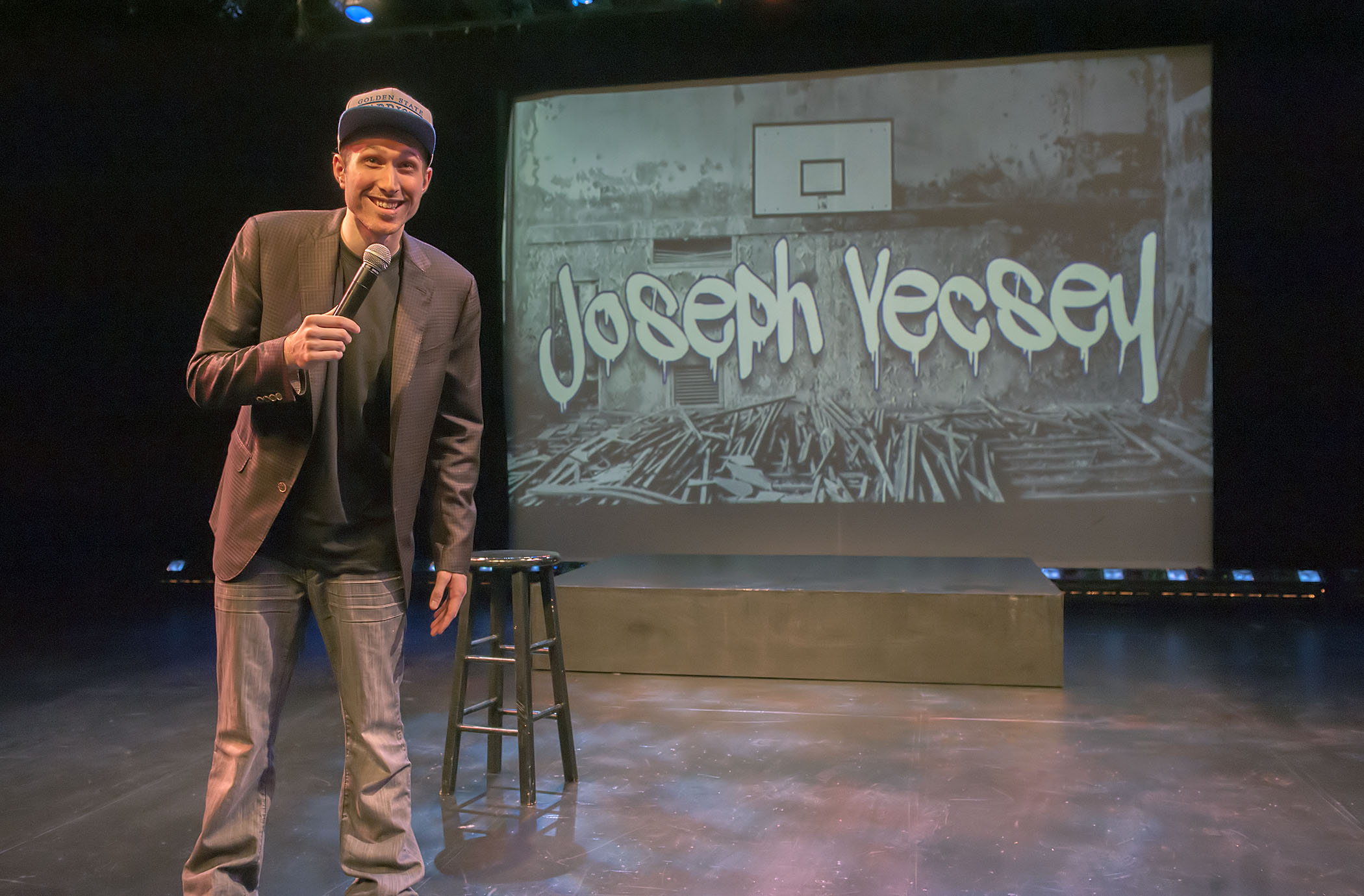 Host Joseph Vecsey. Michael Heller photo