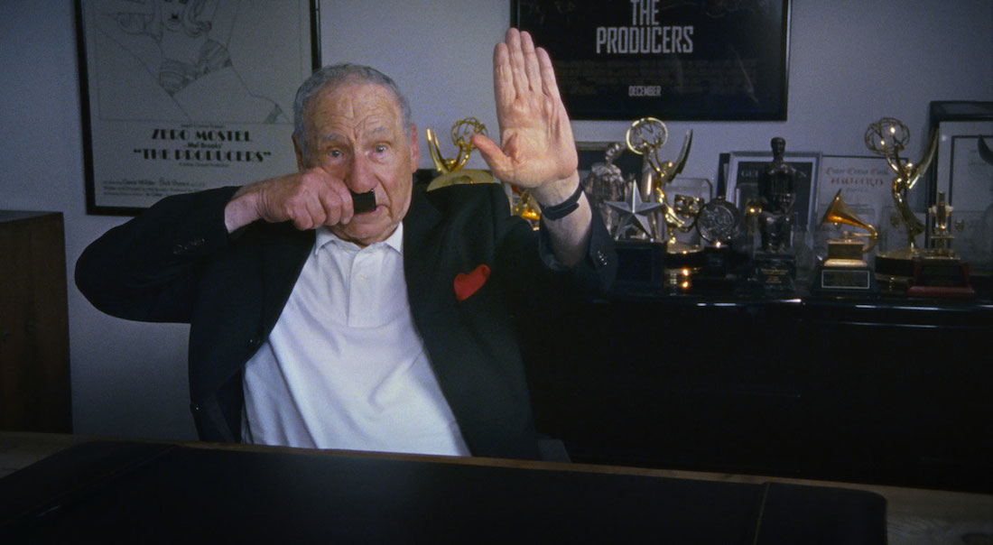 Mel Brooks getting the last laugh on Hitler. 