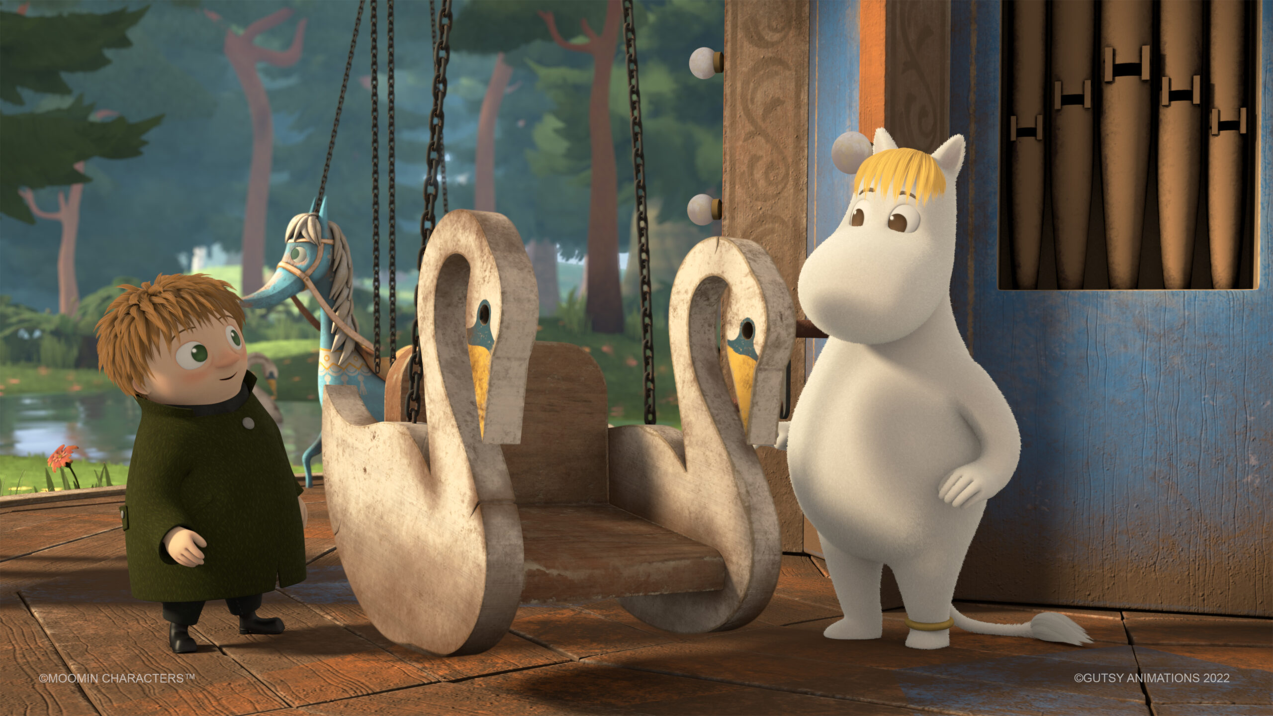 An image from the Finnish and British animated film 