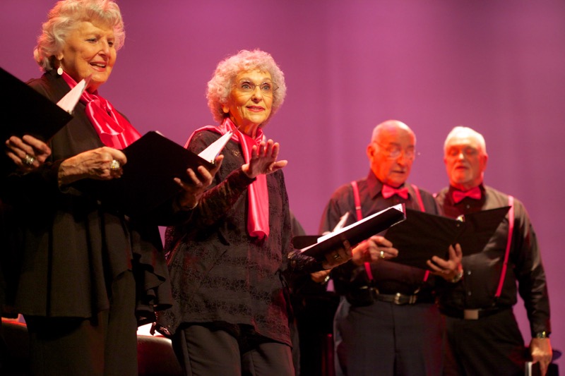 Melodies and Memories performed at the Westhampton Beach Performing Arts Center. John Holderer photo 