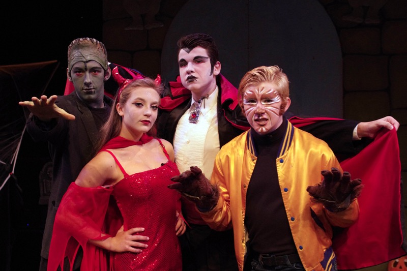 Frankenstein, the Devil, Dracula and Wolfman are some of the characters that have popped up in Stages’ “Frankenstein Follies.”