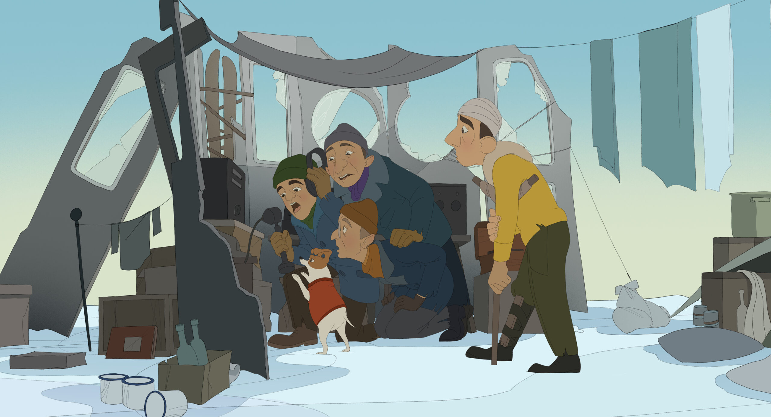 An image from the Norwegian and Belgian  animated film “Titina.” COURTESY SAG HARBOR CINEMA