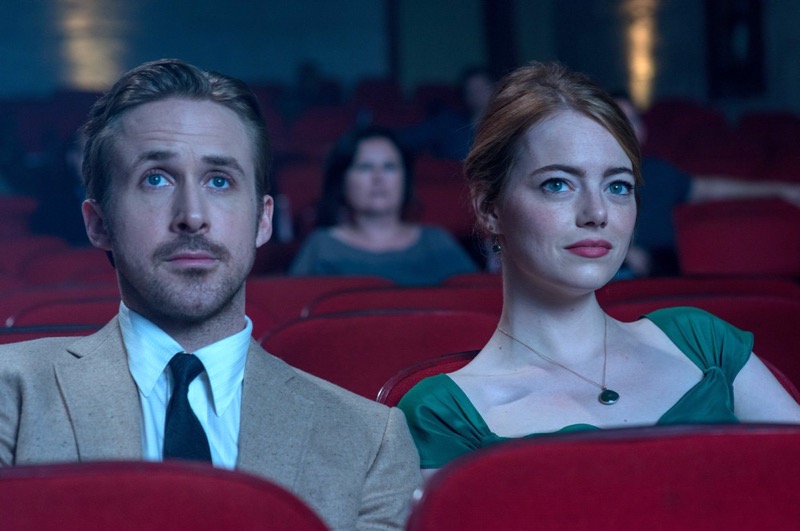 Ryan Gosling and Emma Stone in “La La Land.”