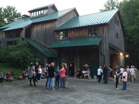 Levon Helm's barn in Woodstock, New York. 