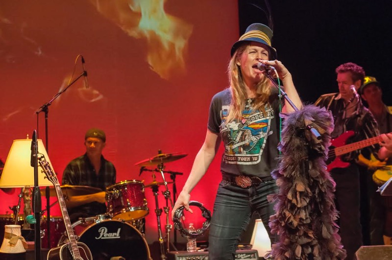 Nancy Atlas, performing at Bay Street earlier this year, will perform at Levon Helm's barn in Woodstock on Saturday. Michael Heller photo