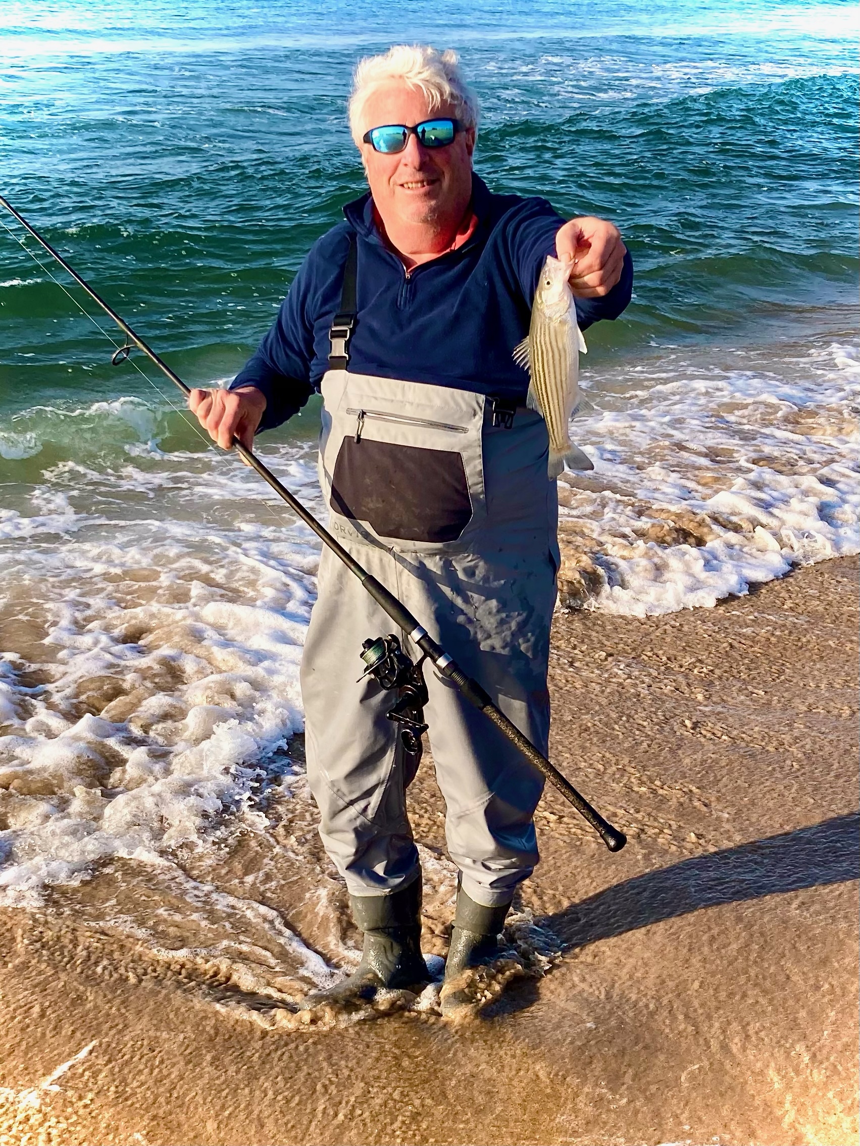 Not all the fish surf anglers catch are 'keepers,' even for sharpies like Adam Flax, but more and more of them are the last couple years because of a large number of the fish that are growing into the federal slot limit range.