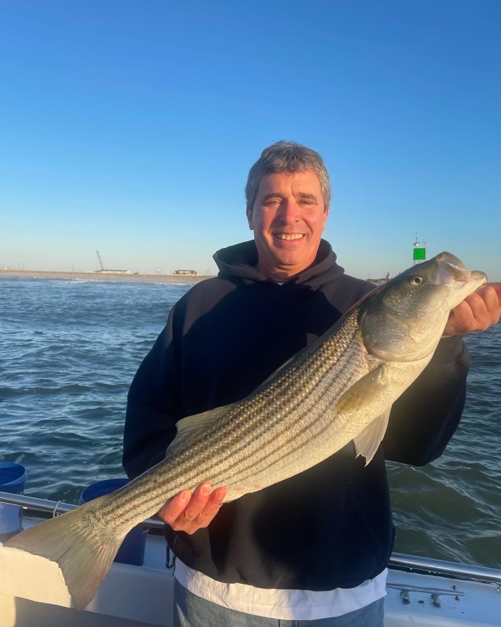 Striped bass season opened on April 1.