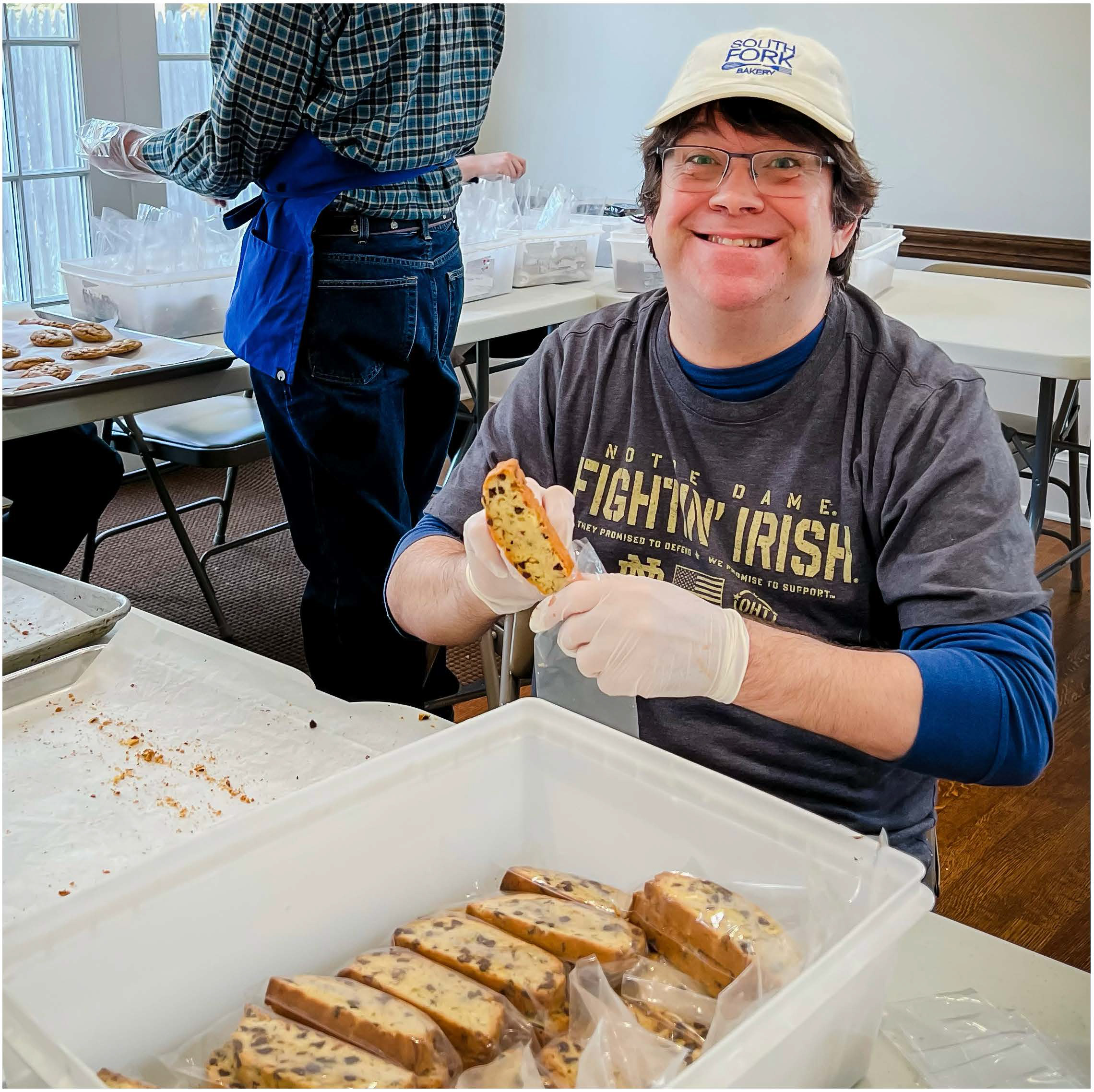 South Fork Bakery employee Warren Stone.