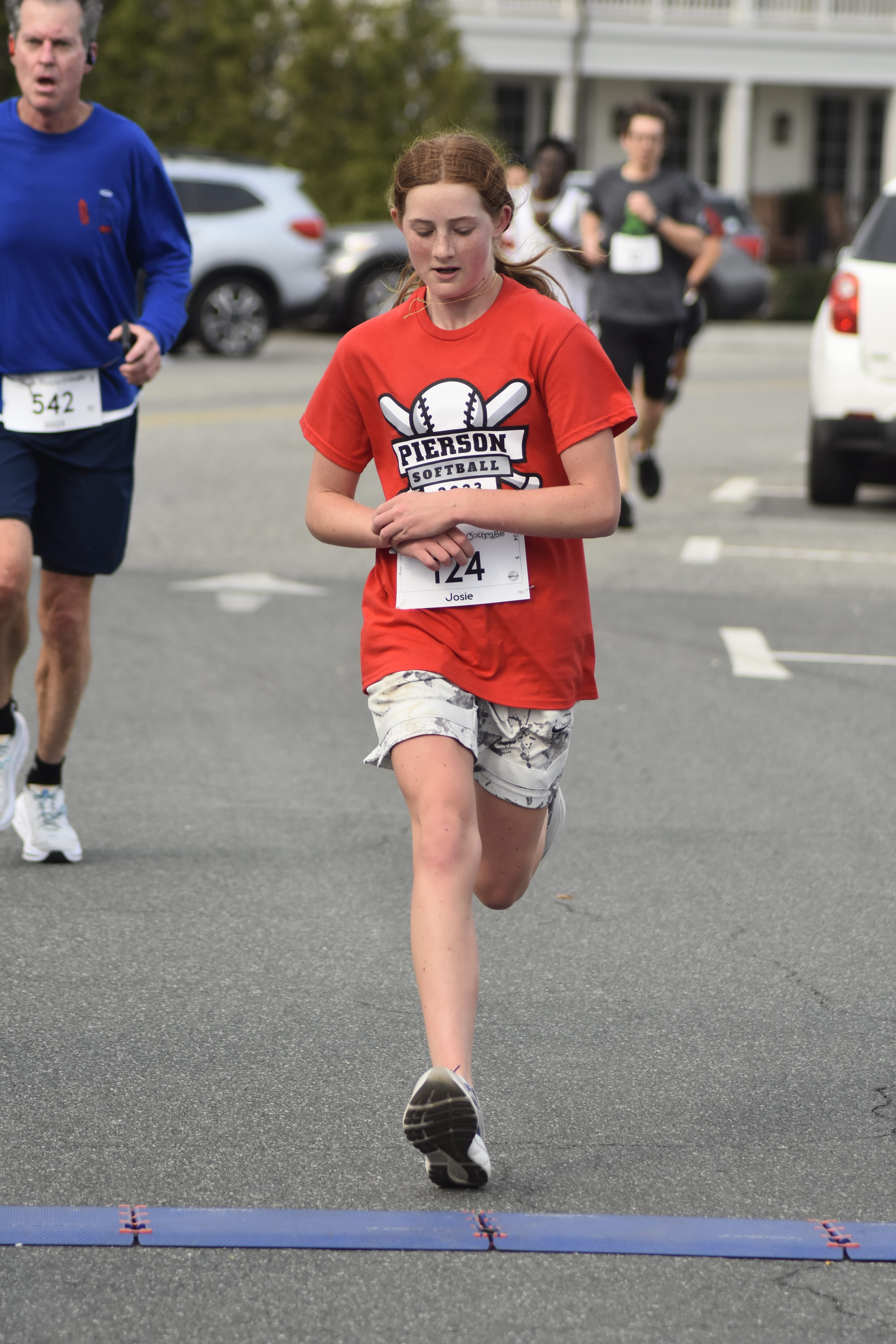 Josephine Mott finished fourth among females.   DREW BUDD