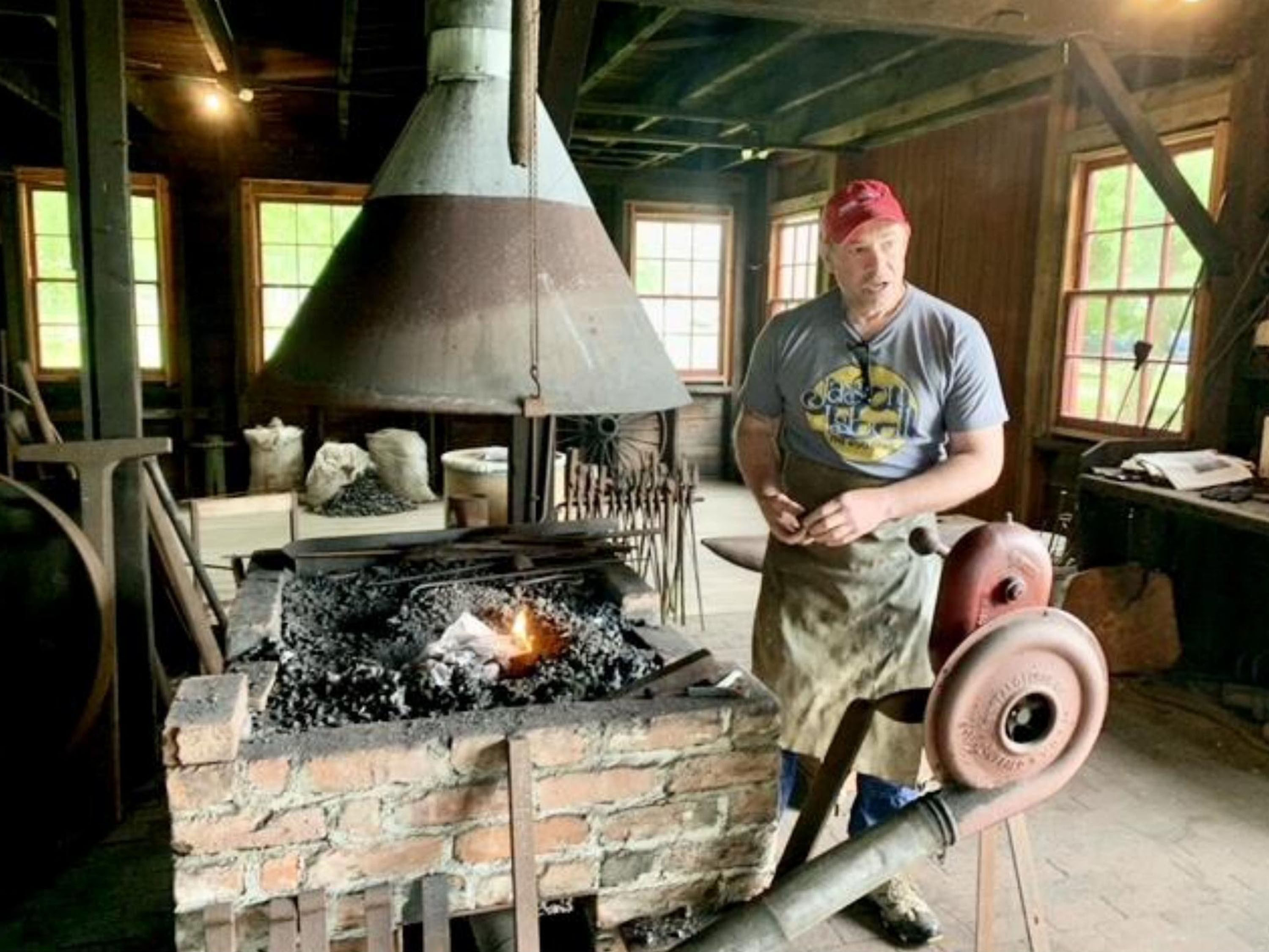 On Saturday, April 29, from 10a.m. to 2 p.m. the Parsons Blacksmith Shop will kick off a celebration of 40 years in the heart of Springs with a series of live tours and metal work demonstrations free and open to the public at 1 Parson's Place right next to the Springs Library. Presented by the Springs Historical Society and Community Library.