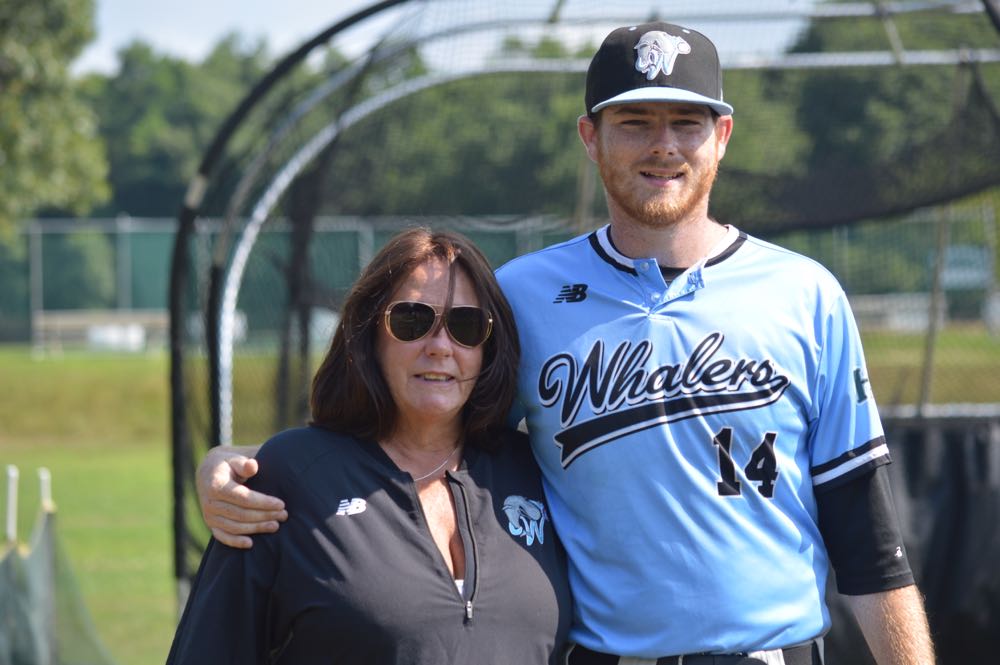 Sandi Kruel with her son