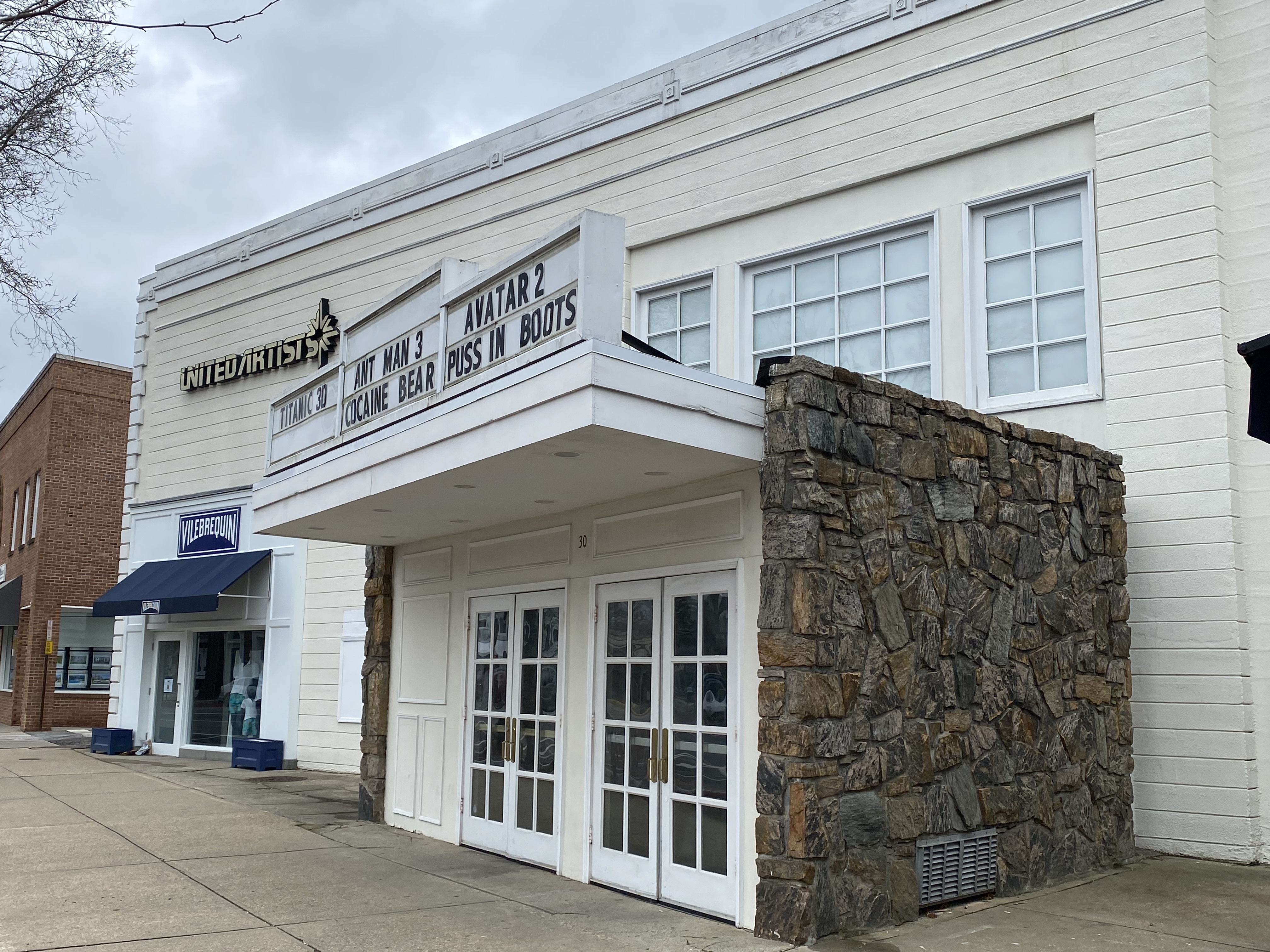 Regal's East Hampton Cinema, home to the Hamptons International Film Festival, remains open despite the company's recent bankruptcy filing. Peter Boody photo