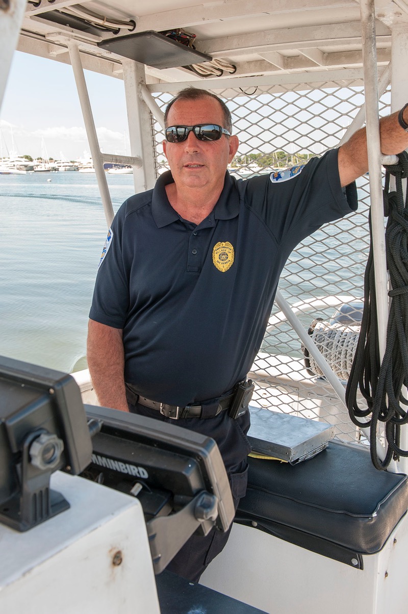 Sag Harbor Harbormaster Bob Bori.