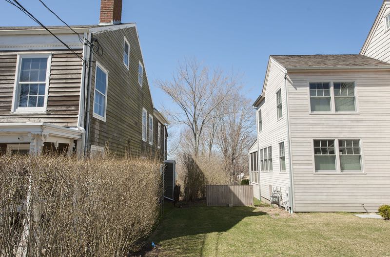 The houses at 314 and 296 Main Street in Sag Harbor. Michael Heller photo