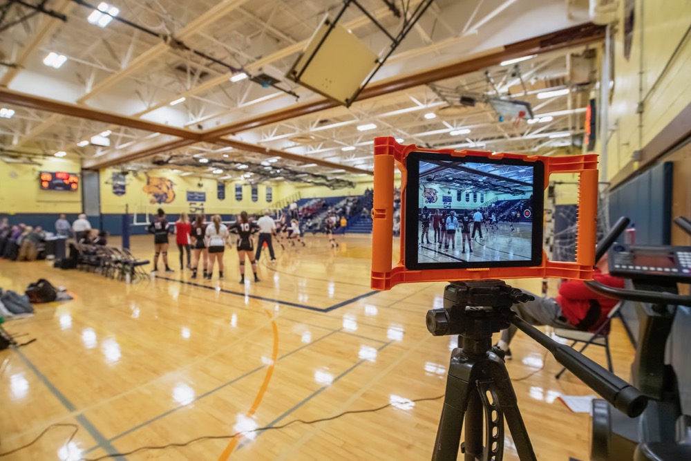 A video recording from the Suffolk County Class C final between Pierson and Mattituck can be broken down and analyzed by players and coaches through the Hudl program. Michael Heller photo