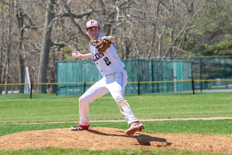 Pierson sophomore Dan Labrozzi on the mound last spring. There will be no baseball season in 2020. Michael Heller photo