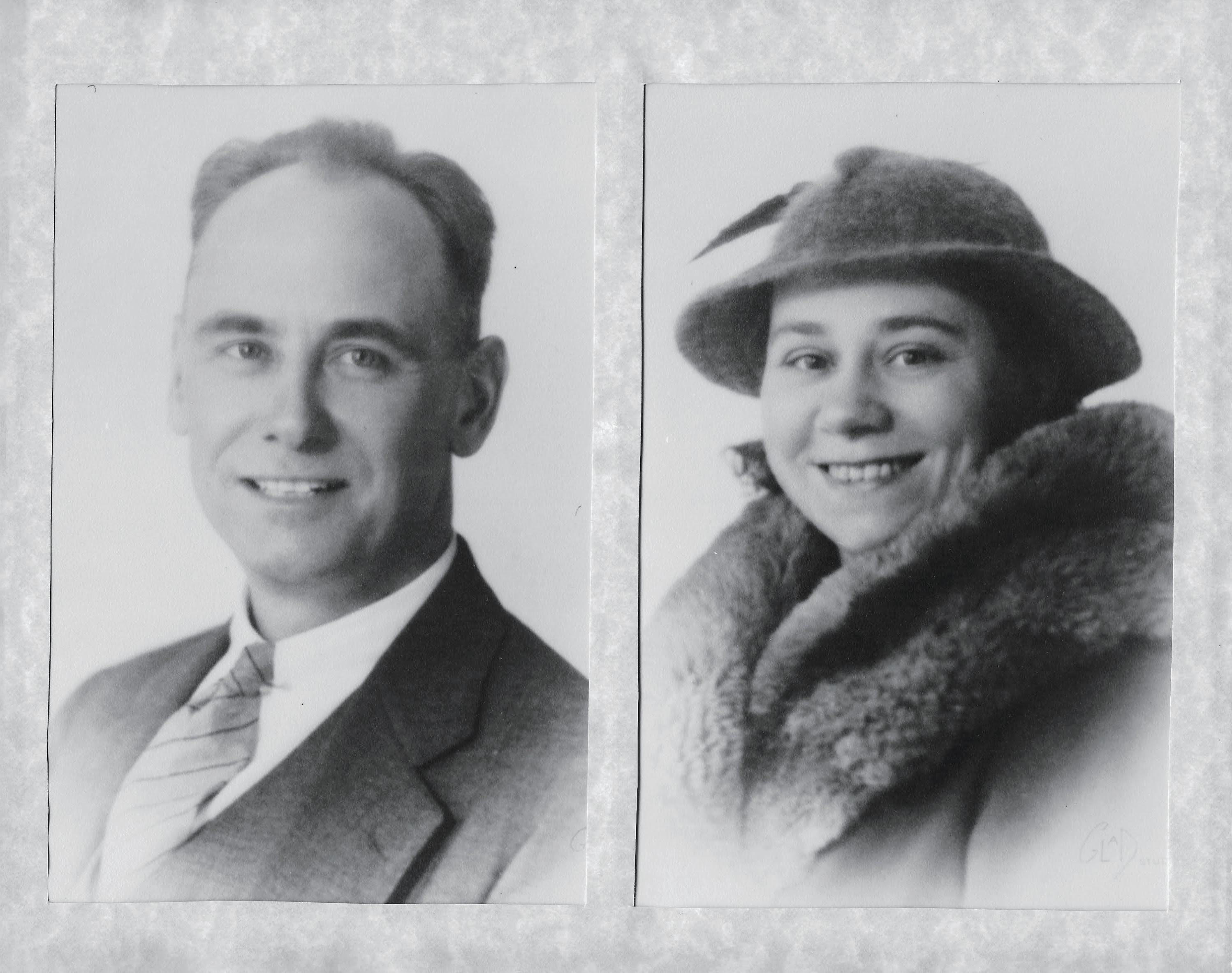 John Bradford Anderson and Belle Perry Anderson, who were Joan Weingartner's parents. COURTESY JODI M. ALTENDORF