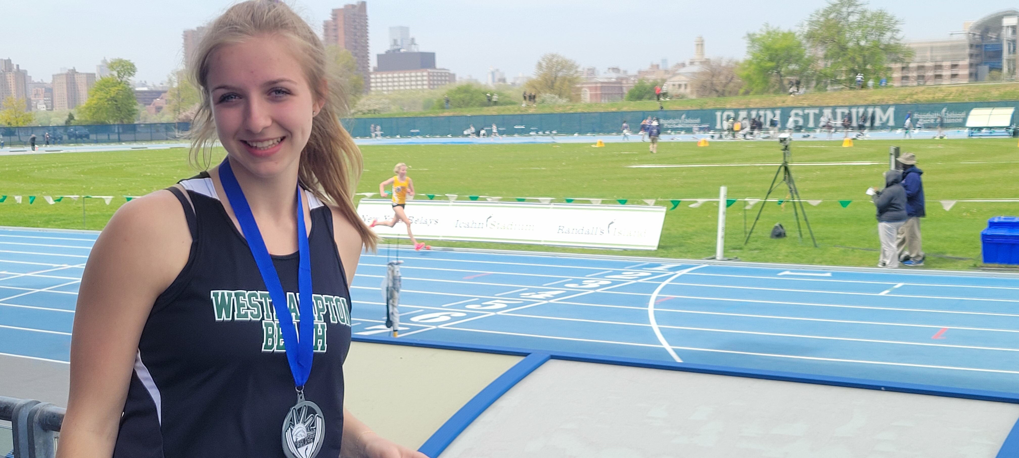 Westhampton Beach's Madison Phillips Earns Silver Medal in Heptathlon