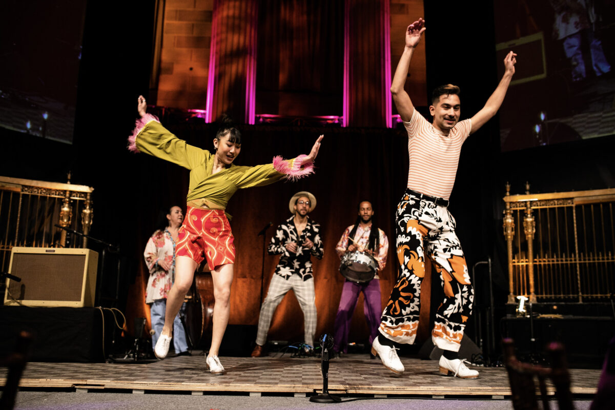 Music From the Sole performing at Guild Hall's Academy of the Arts Achievement Awards Dinner on April 18, at Gotham Hall in New York City. JESSICA DALENE PHOTOGRAPHY
