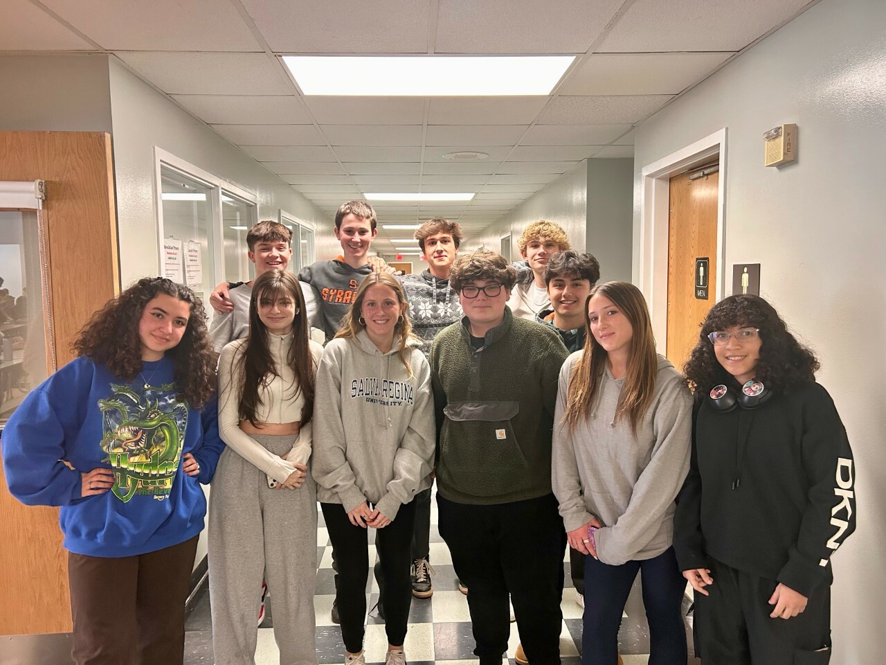 Sag Harbor’s Pierson High School students completed Finn’s Mission and raised more than $4,000 for the American Heart Association. COURTESY SAG HARBOR SCHOOL DISTRICT