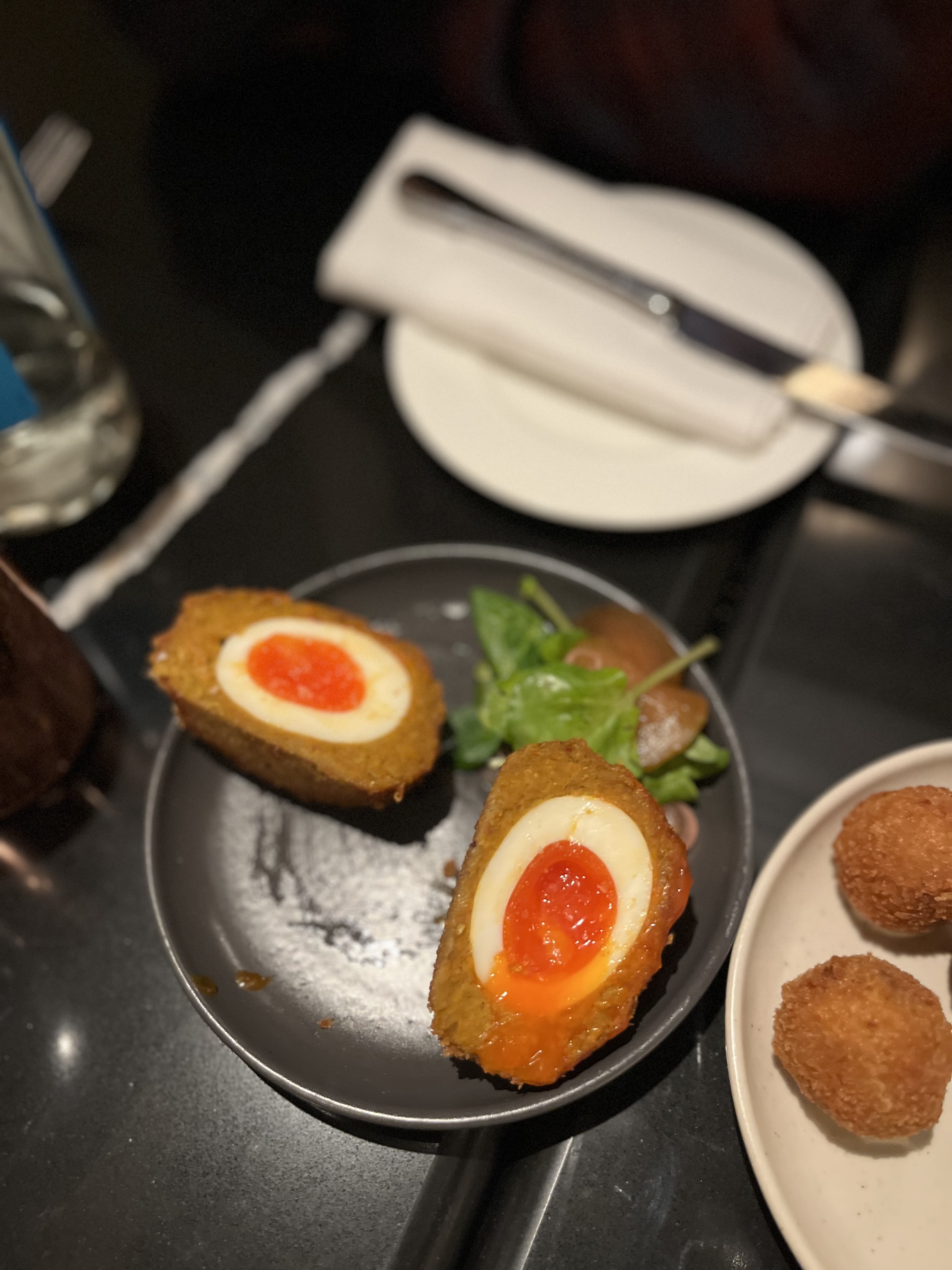 The Scotch Egg at Mayfair. Hannah Selinger photo