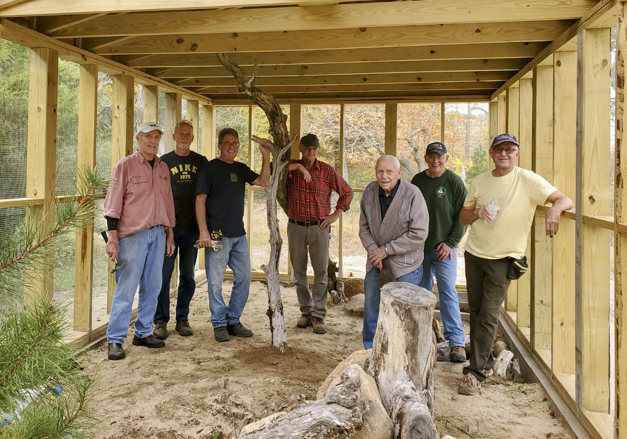 Tuesday Crew members, Ben Zukosky, Gary Ristau, John Consiglio, Richie Steinmuller, John Anderson, Jim Calkins and Dick Romeo.  GINNIE FRATI