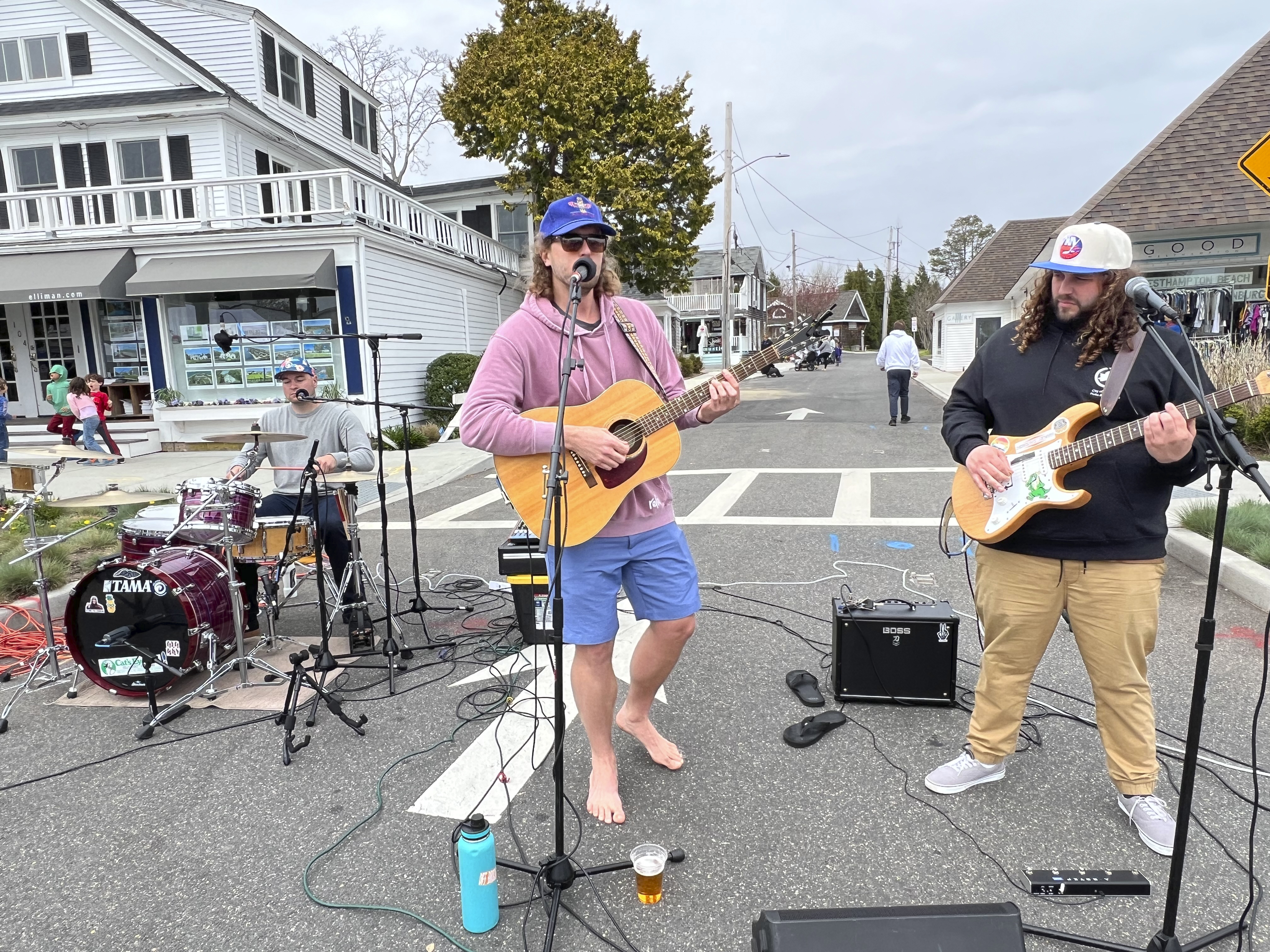 Nilsson performs during the Westhampton Beach Chamber of Commerce 